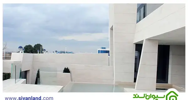 عکس سنگ نما تراورتن