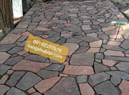 عکس دیوار سنگ لاشه
