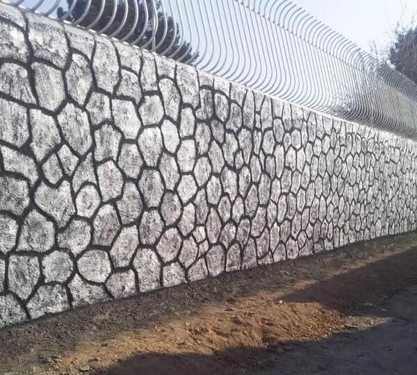 عکس دیوار سنگ لاشه