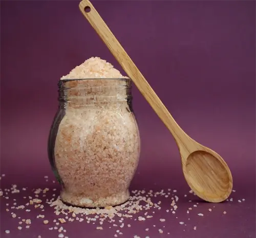 عکس سنگ نمک صورتی
