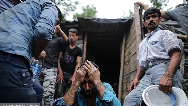 عکس جانباختگان معدن زغال سنگ طبس
