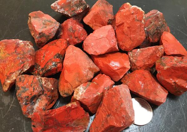 عکس سنگ جاسپر قهوه ای