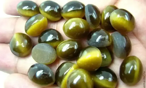 عکس سنگ چشم گربه ای