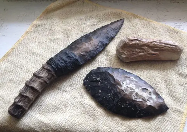 عکس از سنگ چخماق