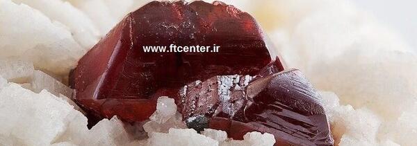 عکس سنگ جیوه قرمز