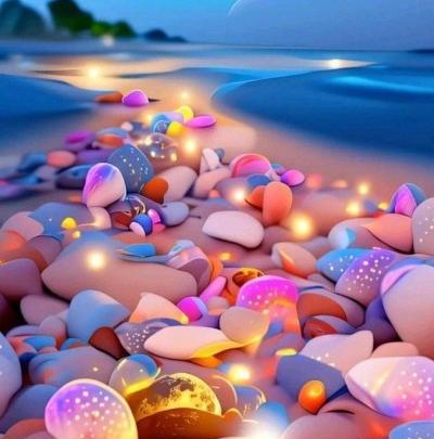 عکس سنگ رنگی برای پس زمینه