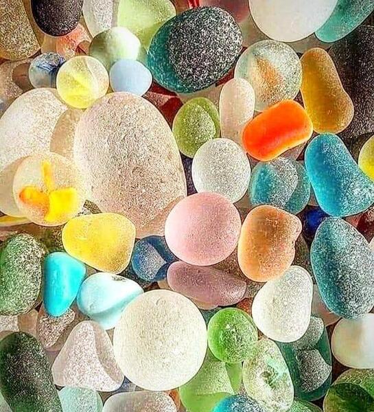 عکس سنگ رنگی برای پس زمینه