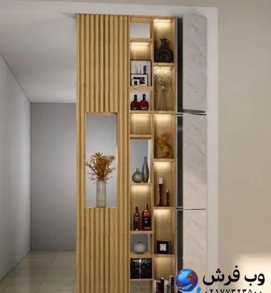 عکس تزیین ستون با سنگ انتیک