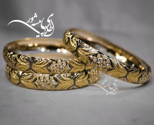 عکس النگو طلا سفید جدید
