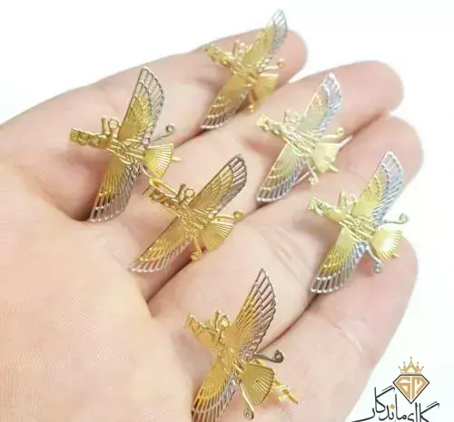 عکس سنجاق طلا بزرگ