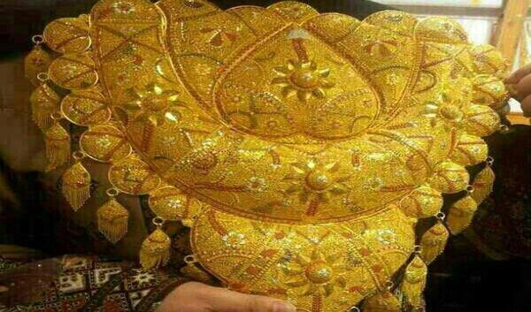 عکس سنجاق طلا بزرگ