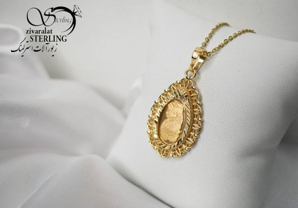 عکس گردنبند طلا شمایل