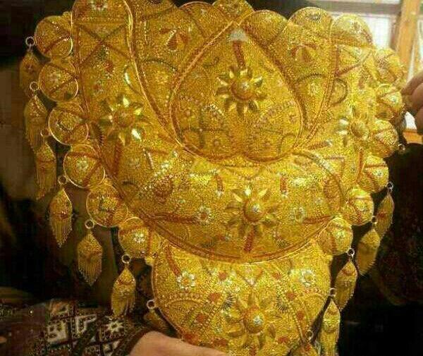 عکس سنجاق طلا کلکته