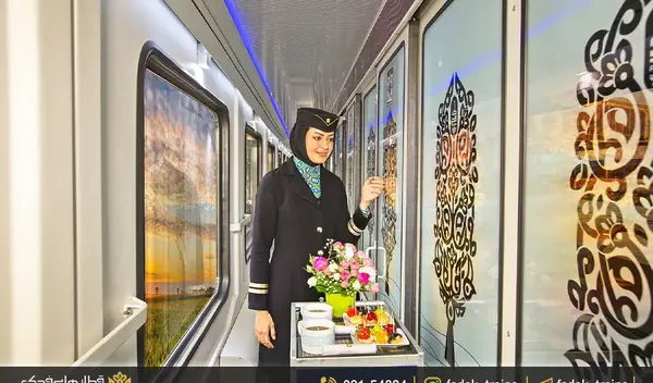 عکس های داخل قطار فدک