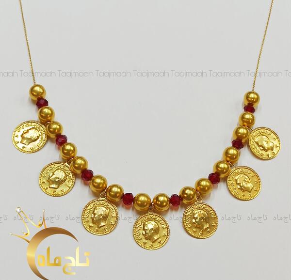 عکس گردنبند اشرفی طلا