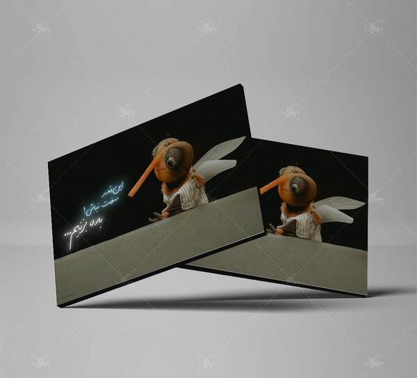 عکس نقاشی پشه مهمونی