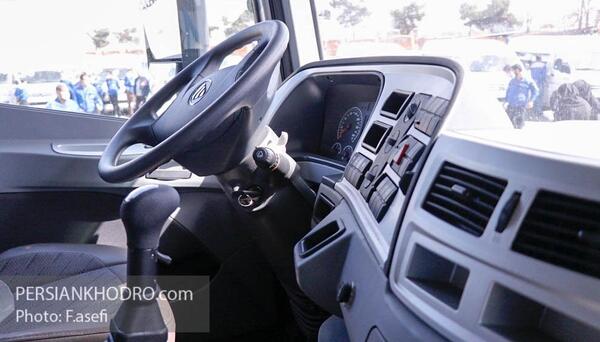 عکس داخل کامیون بنز تک