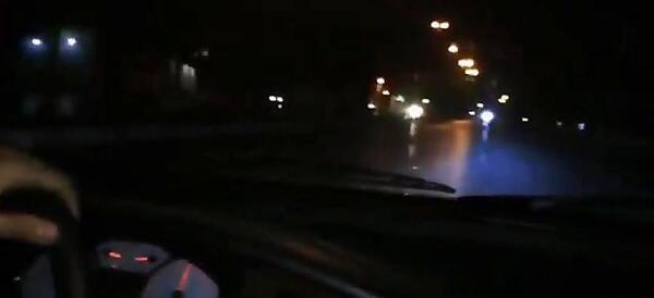 عکس داخل ماشین پژو پارس در شب