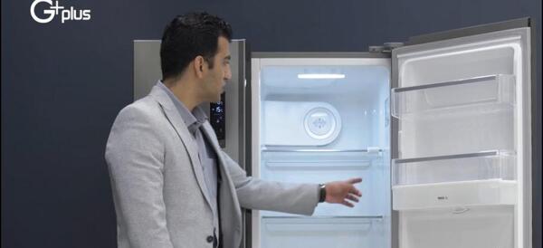 عکس داخل یخچال ساید جی پلاس
