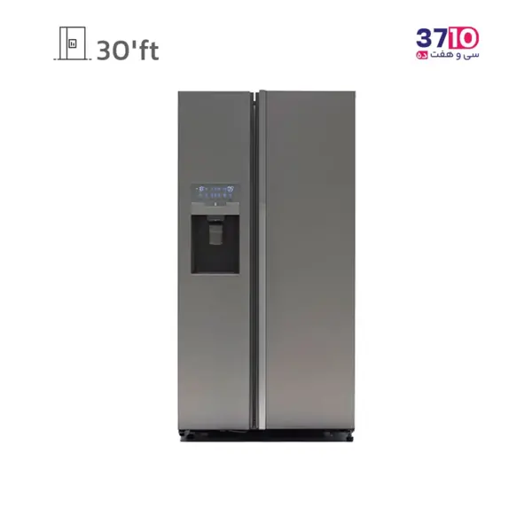عکس از داخل یخچال ساید اسنوا