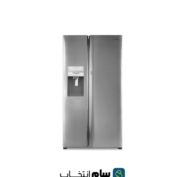 عکس از داخل یخچال ساید اسنوا