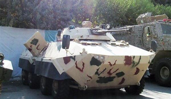 عکس داخل نفربر رخش