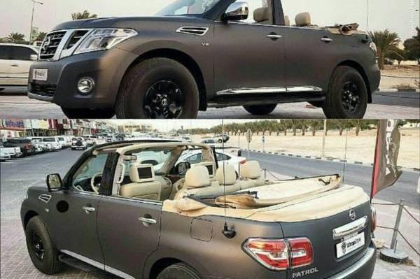 عکس داخل نیسان پاترول