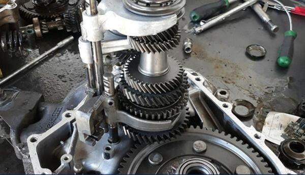 عکس قطعات داخل گیربکس پراید