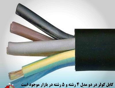 عکس سیم کشی داخل کولر آبی