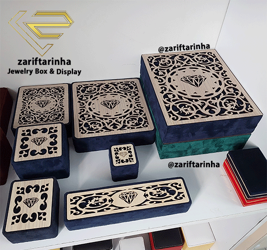 عکس سرویس طلا داخل جعبه
