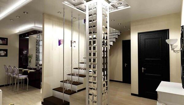 عکس طراحی ستون داخل منزل