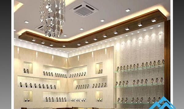 عکس داخل مغازه طلا فروشی