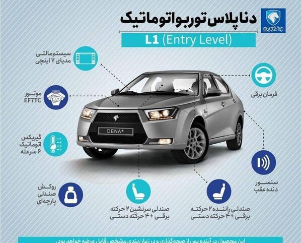 عکس داخل کابین دنا پلاس توربو اتوماتیک