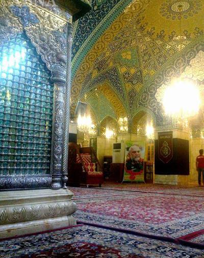 عکس داخل حرم حضرت رقیه