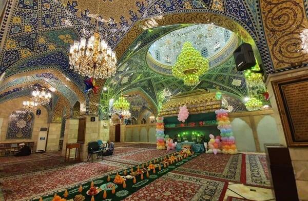 عکس داخل حرم حضرت رقیه