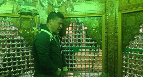 عکس داخل حرم حضرت علی