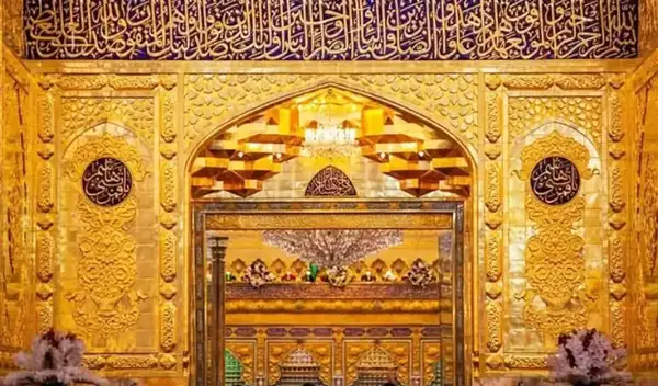 عکس داخل حرم حضرت ابوالفضل