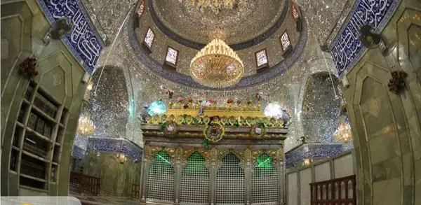 عکس داخل حرم حضرت ابوالفضل