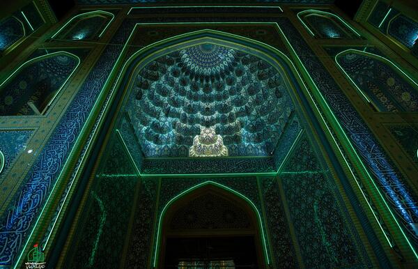 عکس داخل حرم امام علی علیه السلام