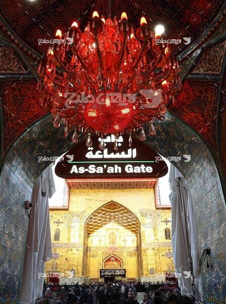عکس داخل حرم امام علی علیه السلام