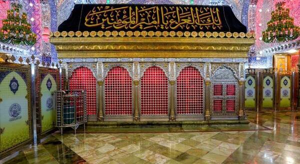 عکس داخل حرم امام علی علیه السلام