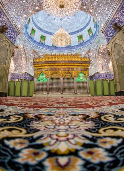 عکس از داخل حرم حضرت عباس