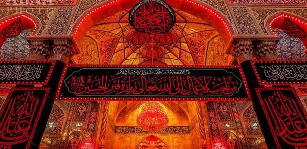 عکس از داخل حرم حضرت عباس