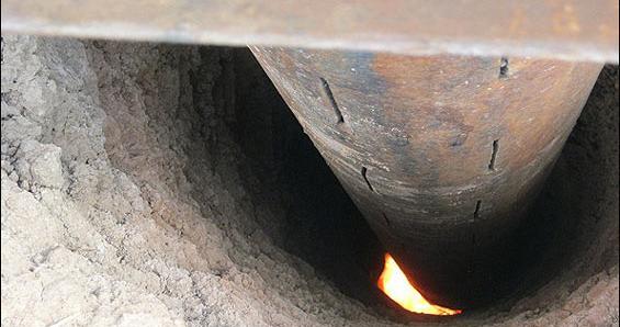 عکس داخل چاه اب