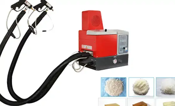 عکس داخل دستگاه چسب حرارتی