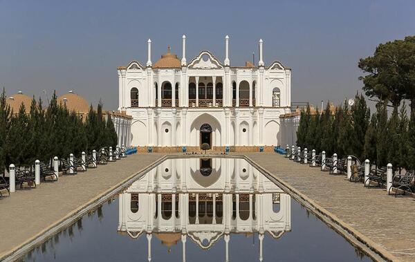 عکس از داخل تاج محل