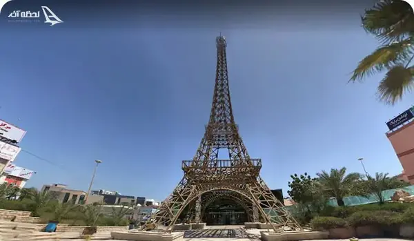 عکس داخل برج ایفل پاریس