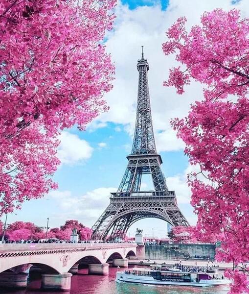 عکس از داخل برج ایفل