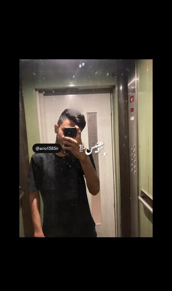 عکس فیک داخل آسانسور