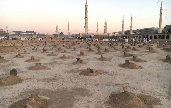 عکس جدید از قبرستان بقیع